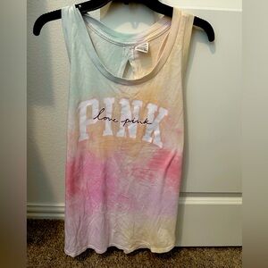 Pink by Victorias Secret tank top with cut out back
